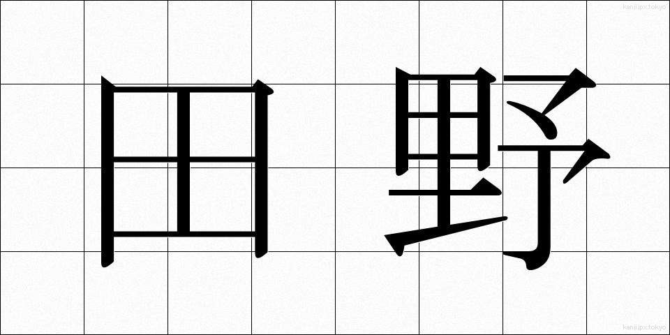 田野 (でんや)
