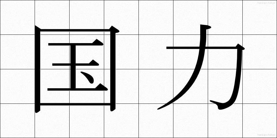 国力 (こくりょく)