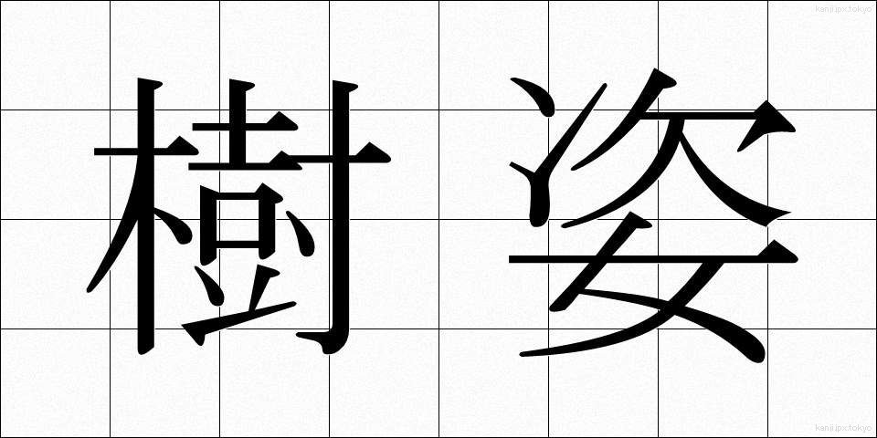 樹姿 (じゅし)