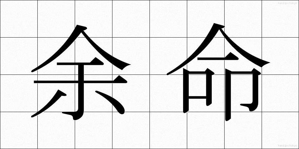 余命 (よめい)