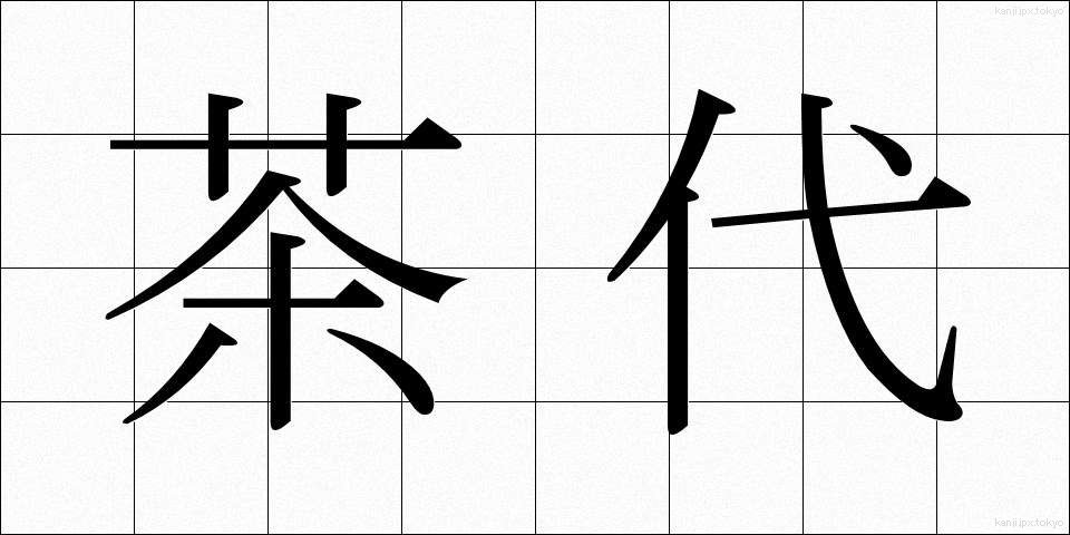 茶代 (ちゃだい)