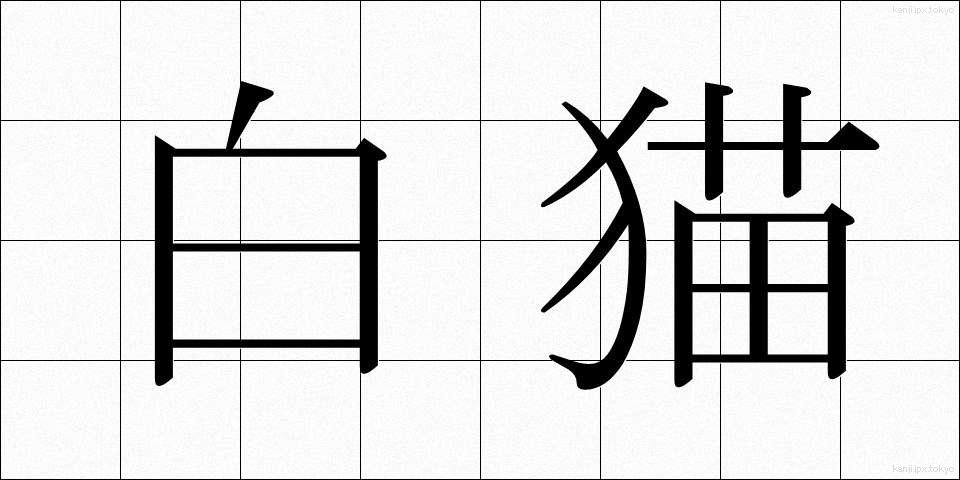 白猫 (しろねこ)