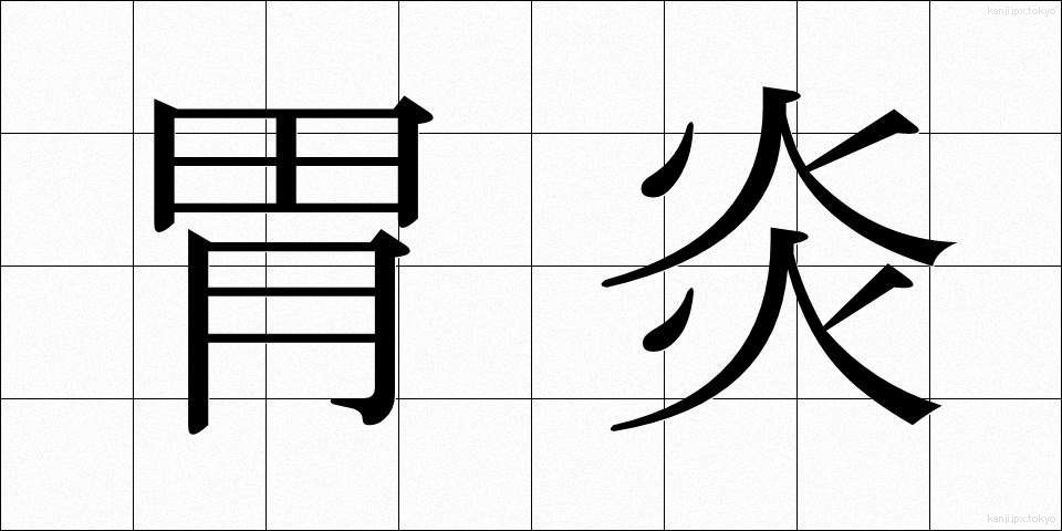 胃炎 (いえん)