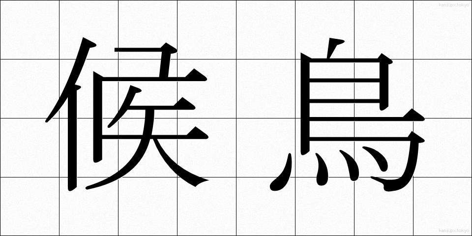 候鳥 (こうちょう)