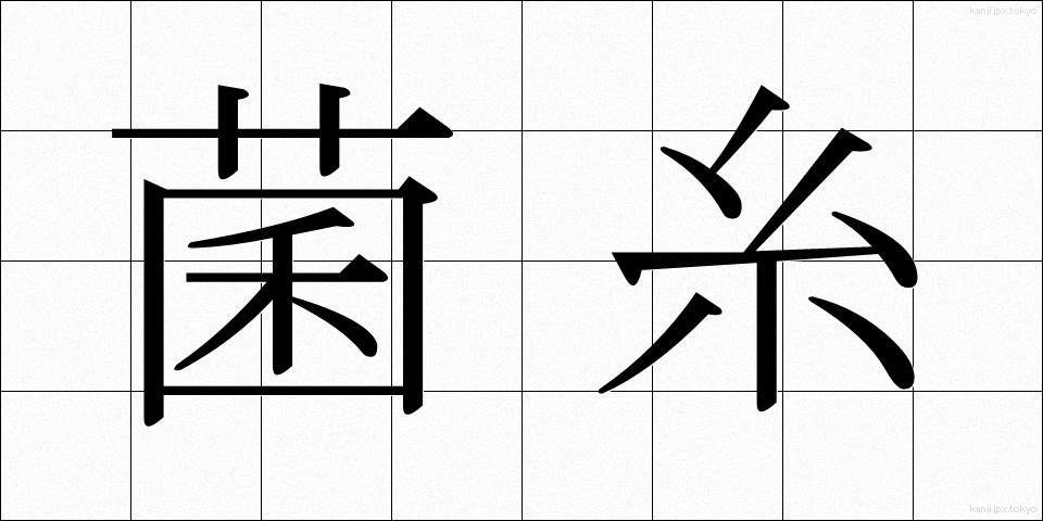 菌糸 (きんし)