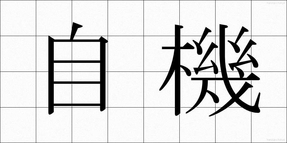 自機 (じき)