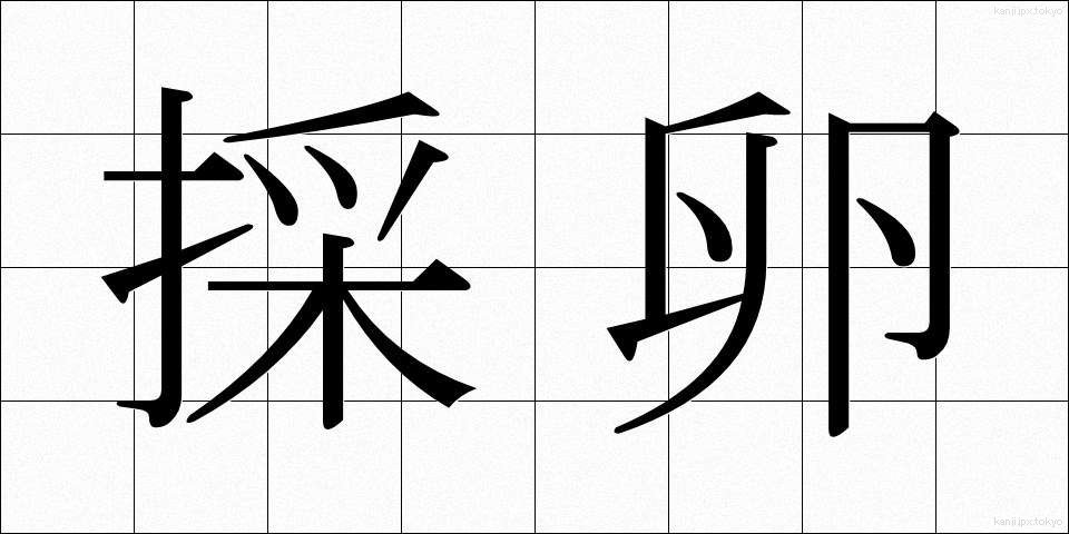 採卵 (さいらん)