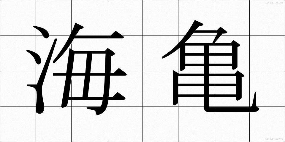 海亀 (うみがめ)