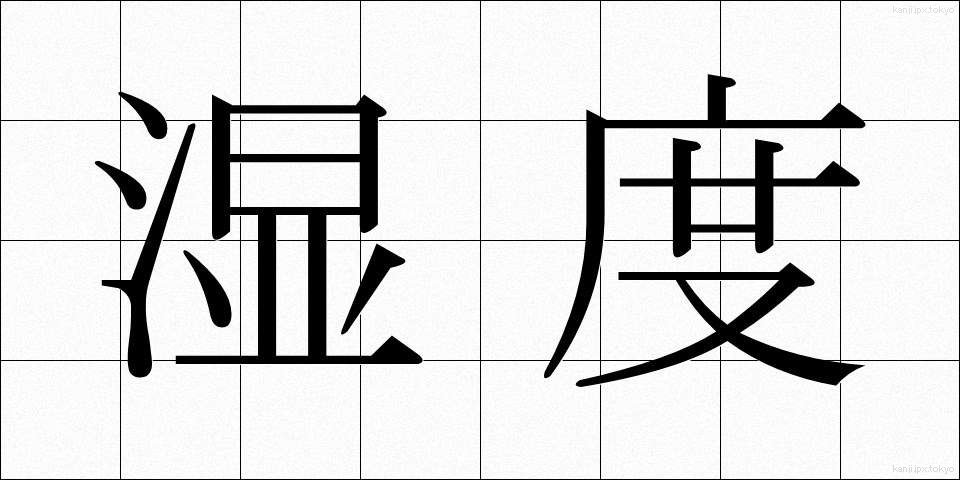 湿度 (しつど)