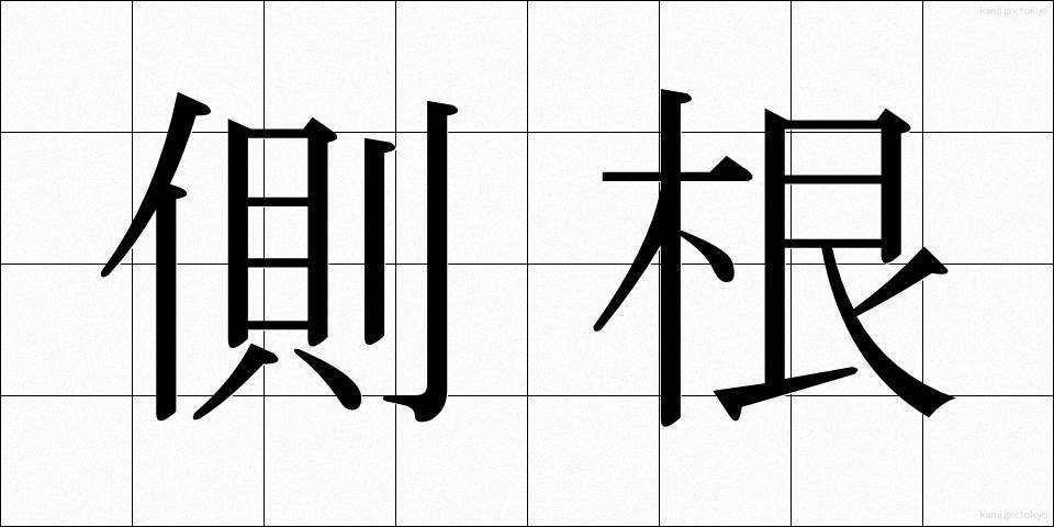 側根 (そっこん)