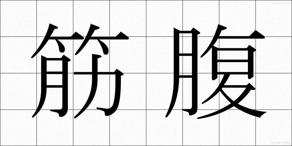 筋腹 (きんぷく)