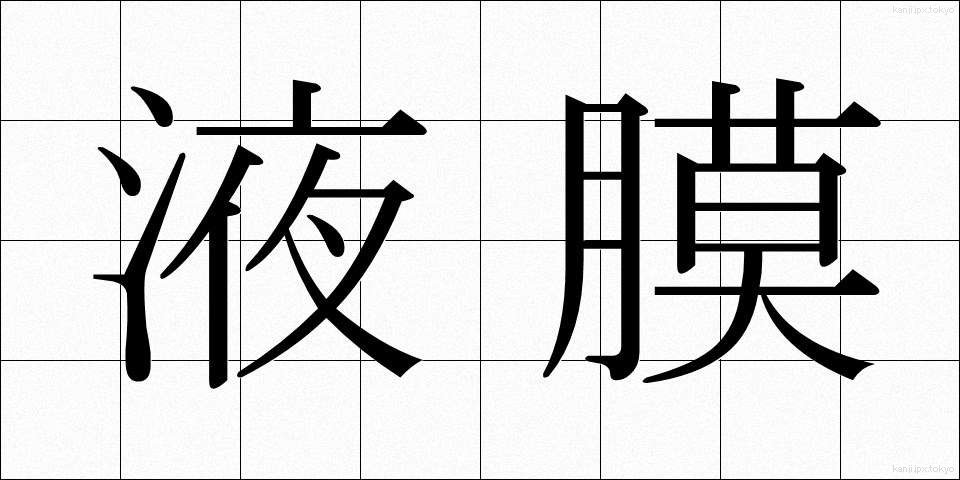 液膜 (えきまく)