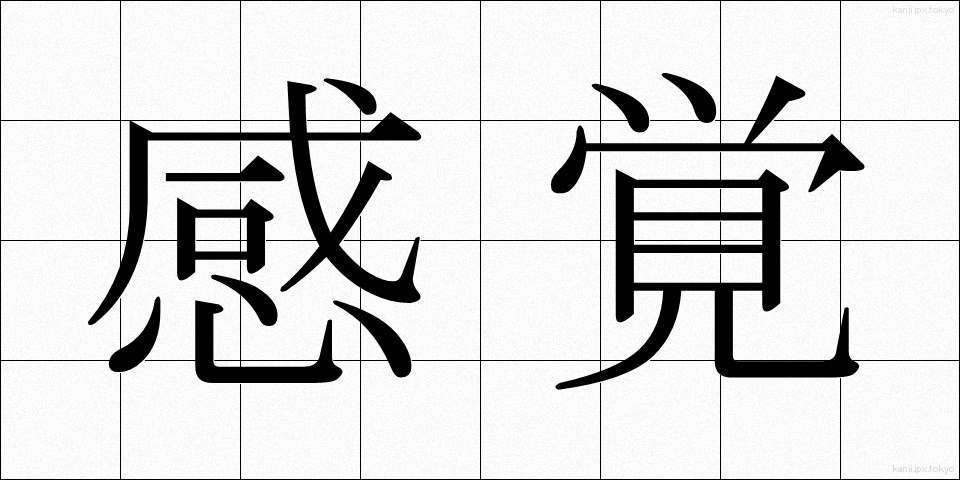 感覚 (かんかく)