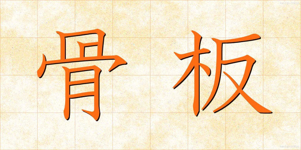 骨板 (こつばん)