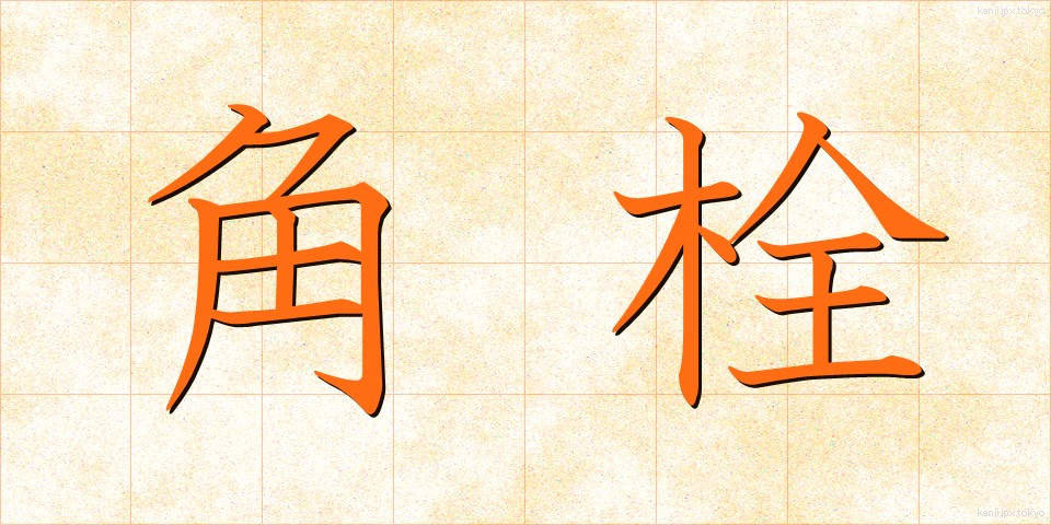 角栓 (かくせん)