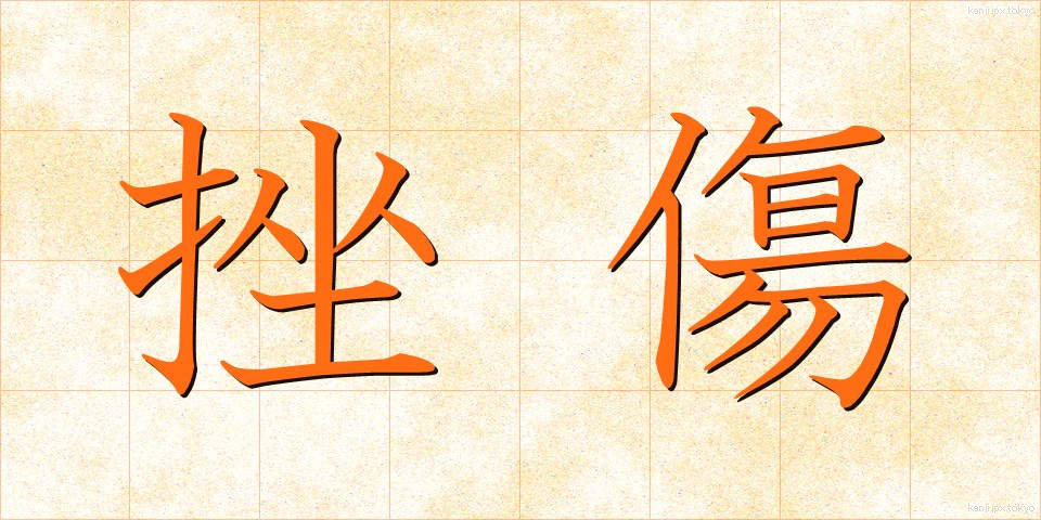 挫傷 (ざしょう)