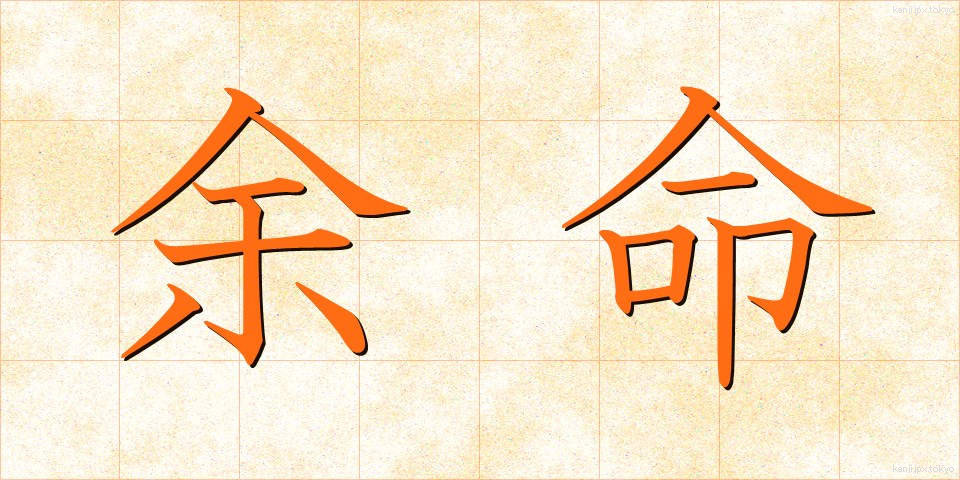 余命 (よめい)