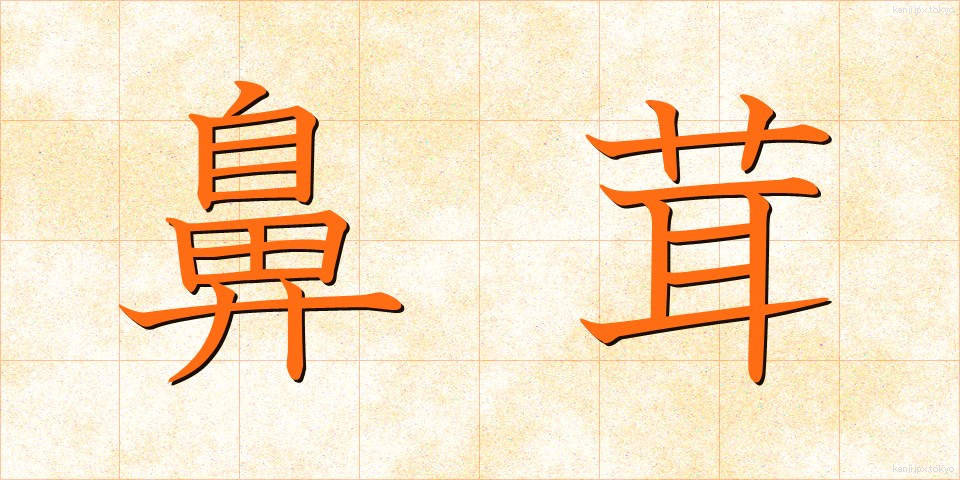 鼻茸 (びじょう)