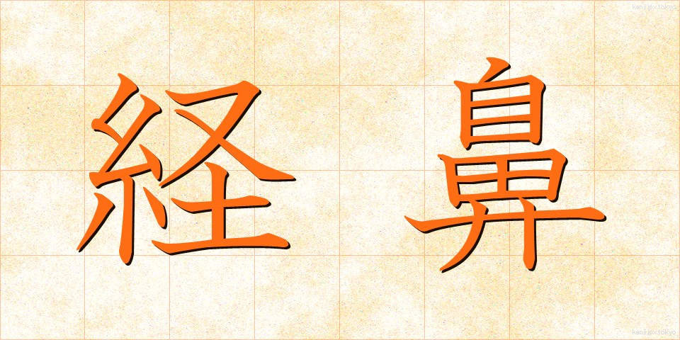 経鼻 (けいび)