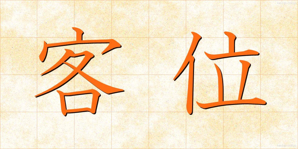 客位 (きゃくい)