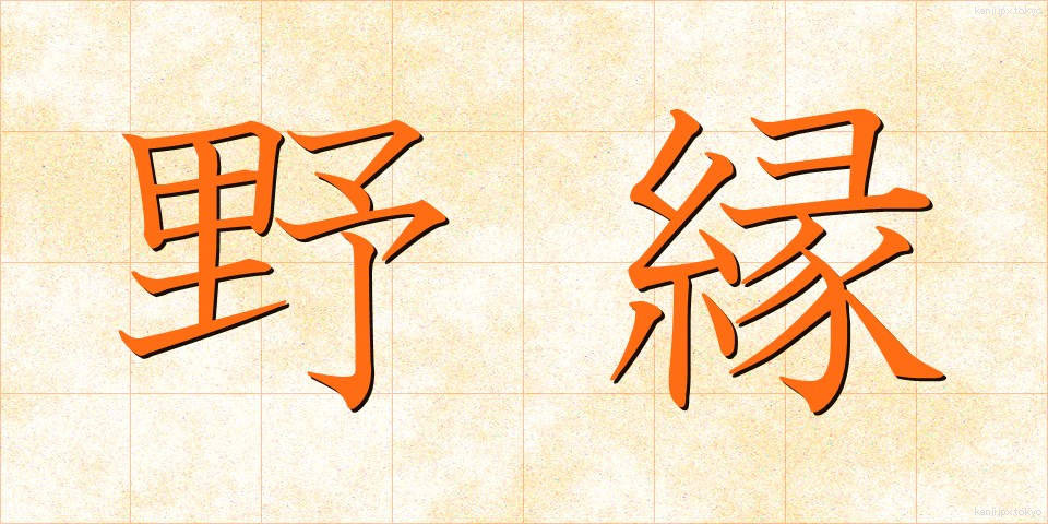 野縁 (やえん)