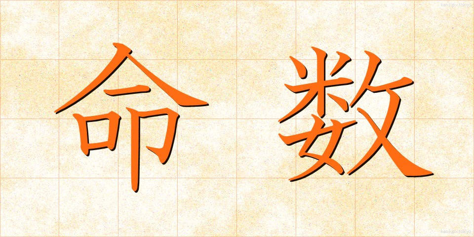 命数 (めいすう)