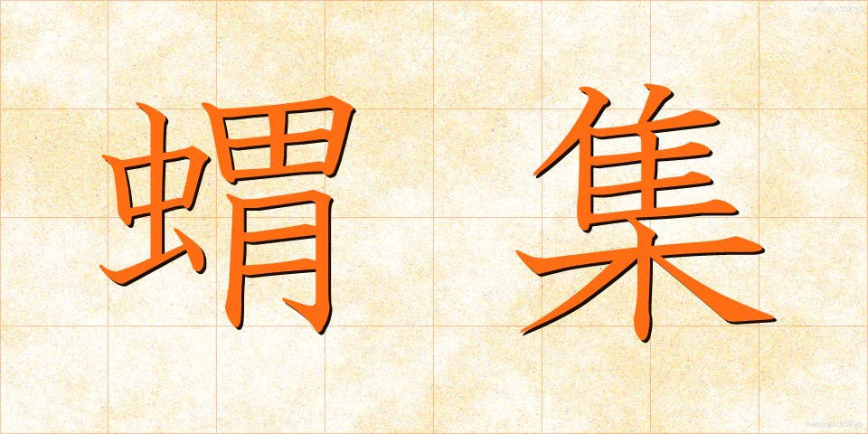蝟集 (いしゅう)