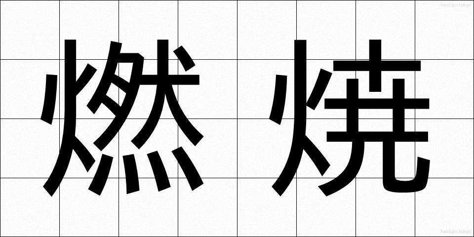 燃焼 (ねんしょう)