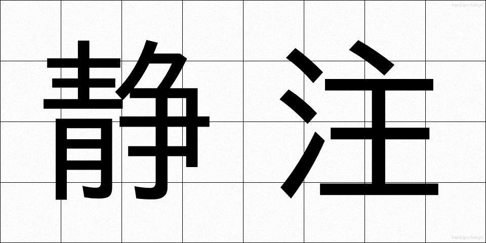 静注 (せいちゅう)