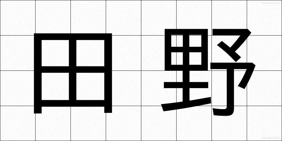 田野 (でんや)