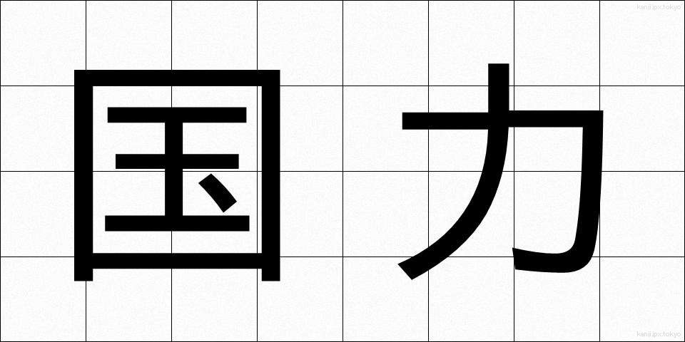 国力 (こくりょく)