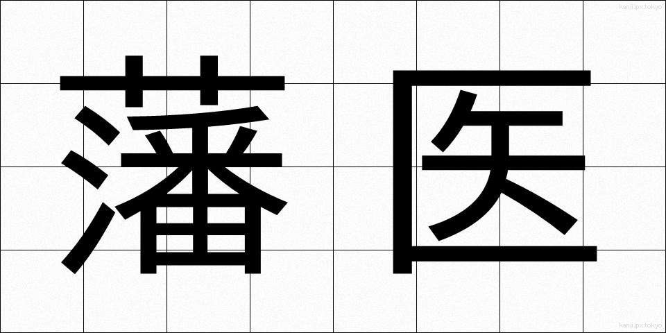 藩医 (はんい)