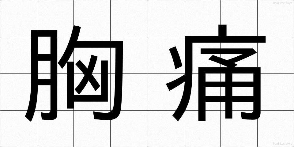 胸痛 (きょうつう)
