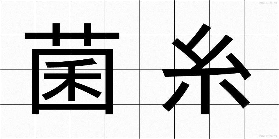 菌糸 (きんし)
