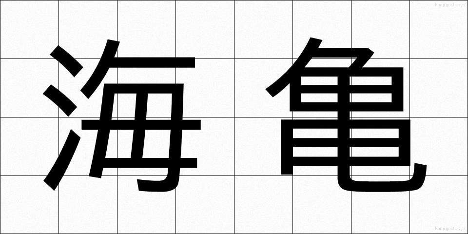 海亀 (うみがめ)