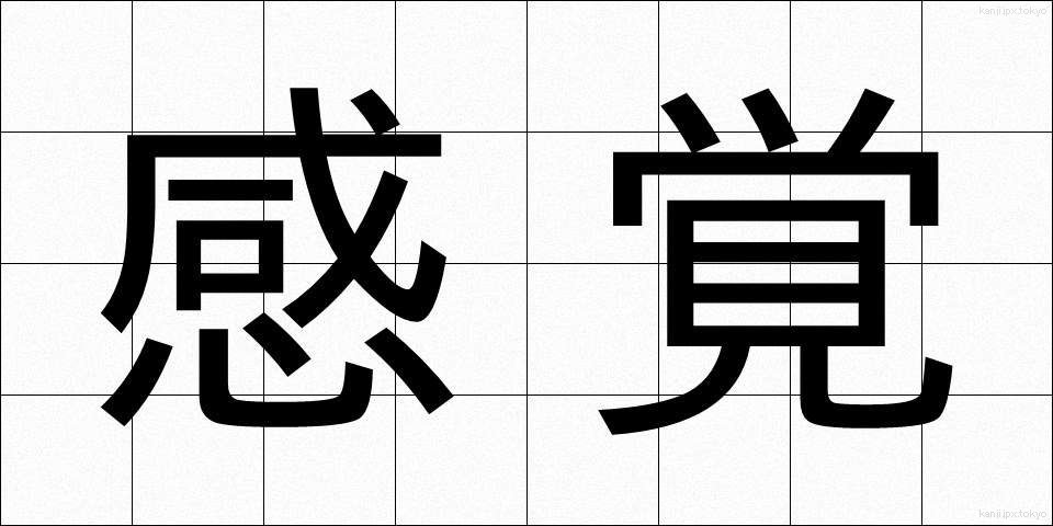 感覚 (かんかく)