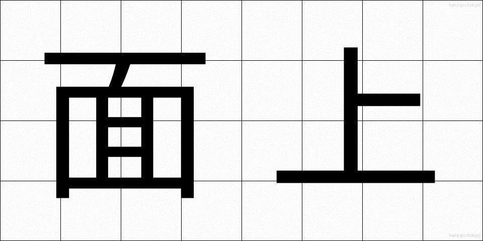 面上 (めんじょう)