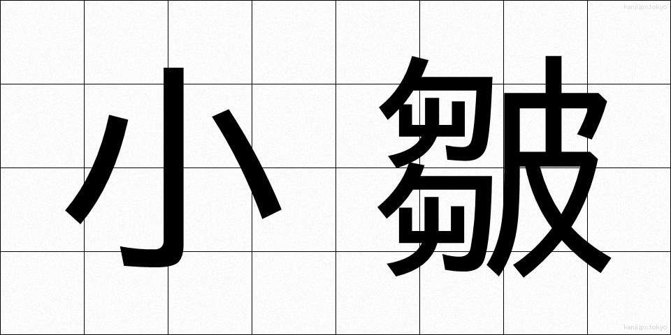 小皺 (こじわ)