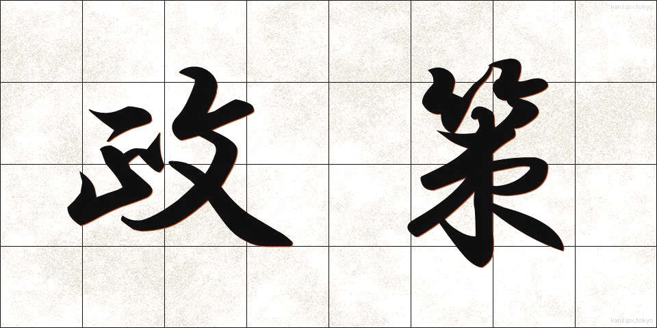 政策 (せいさく)