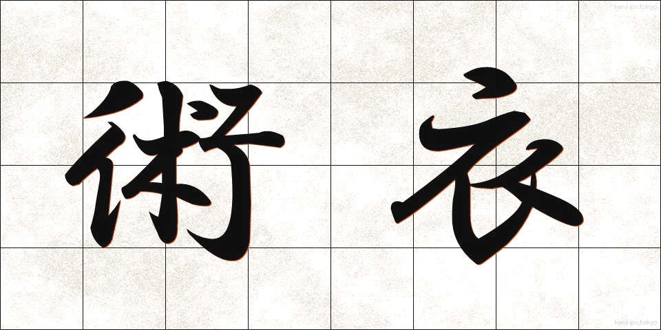術衣 (じゅつい)