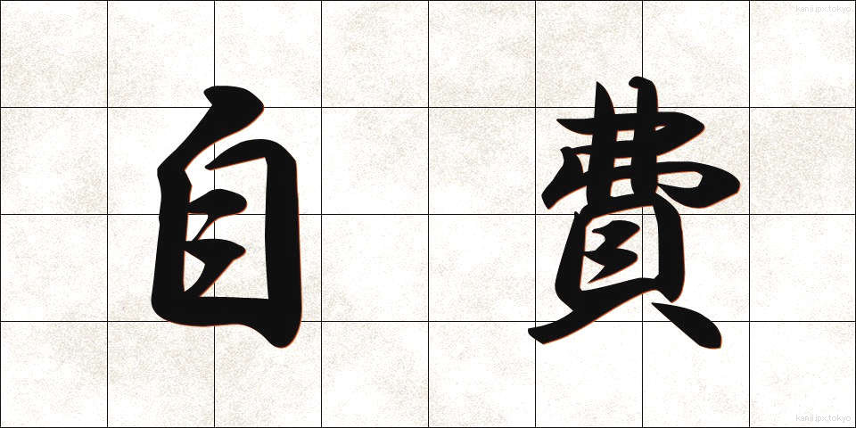 自費 (じひ)