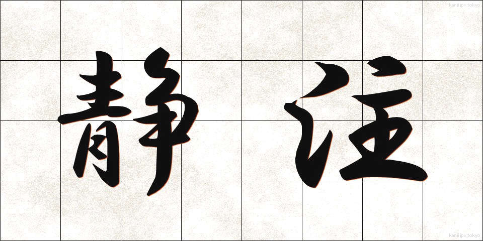 静注 (せいちゅう)