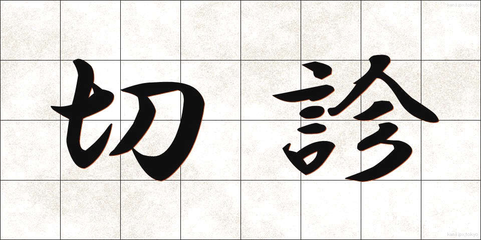 切診 (せっしん)