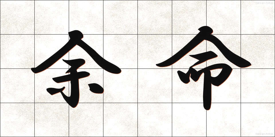 余命 (よめい)