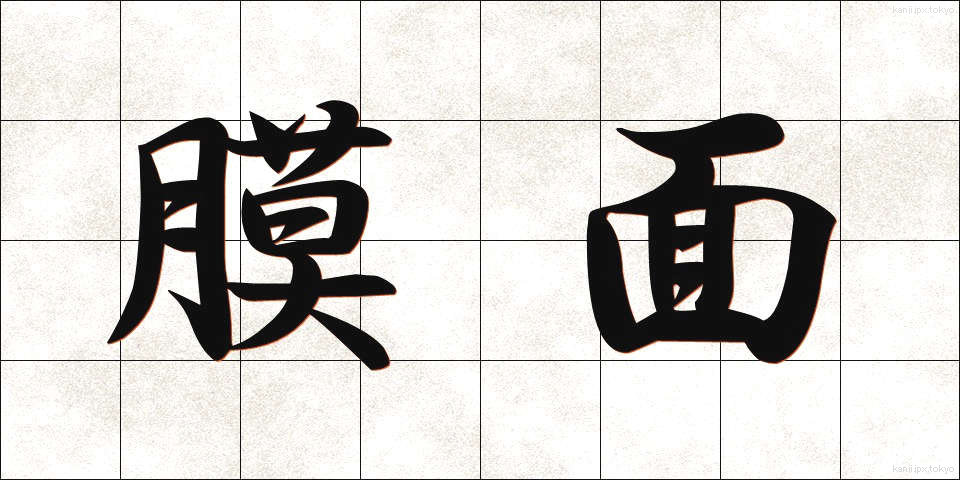 膜面 (まくめん)