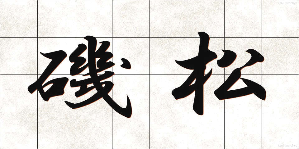 磯松 (いそまつ)