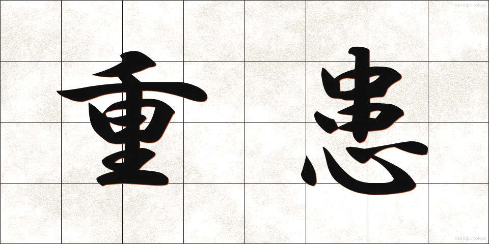 重患 (じゅうかん)