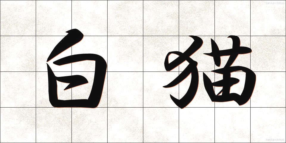 白猫 (しろねこ)