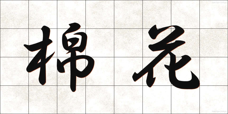 棉花 (めんか)
