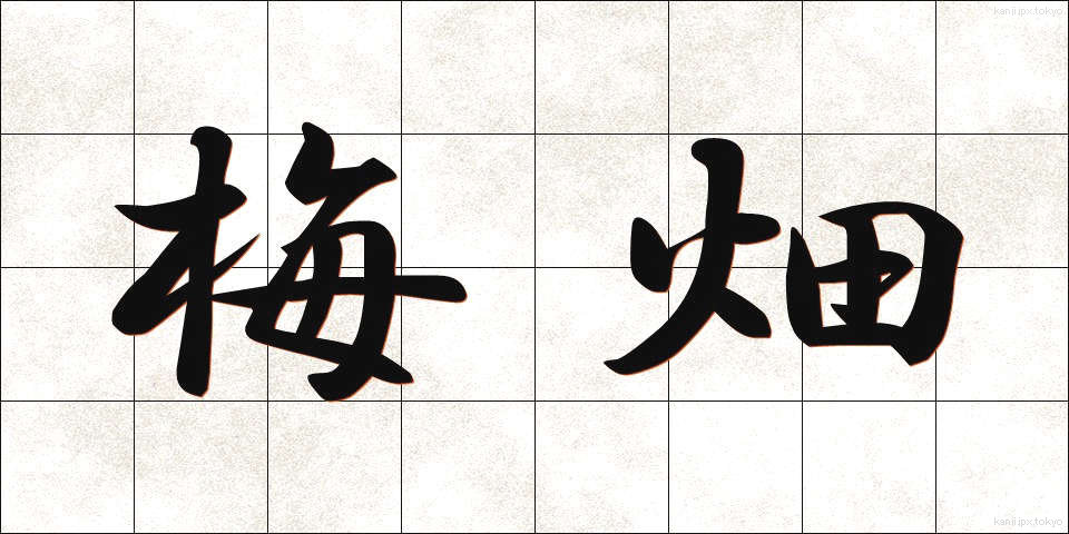 梅畑 (うめばたけ)